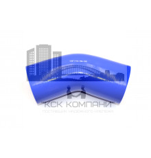 Патрубок силиконовый угловой Ф 110 мм L 150х150 мм, 135 град.