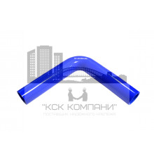 Патрубок силиконовый угловой Ф 45 мм L 250х250 мм, 90 град.