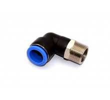 Пневмофитинг цанговый L-образный с наружной резьбой PL 16-М22х1.5