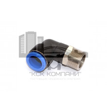 Пневмофитинг цанговый L-образный с наружной резьбой PL 16-М22х1.5