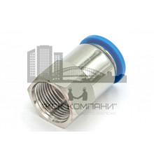 Пневмофитинг цанговый прямой с внутренней резьбой PCF 16-М20х1.5