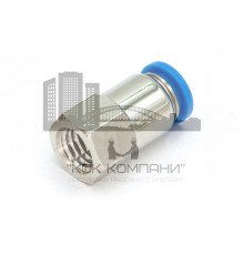 Пневмофитинг цанговый прямой с внутренней резьбой PCF 8-М10х1.5