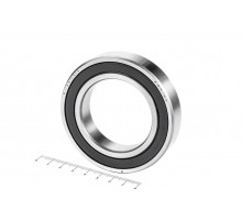 Подшипник 6011 2RS (6-180111 С17) 55*90*18мм ГПЗ