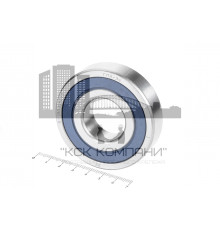 Подшипник 6306 2RS (6-180306 АС17) 30*72*19мм ГПЗ/СПЗ-4