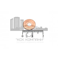Шайба медная 4*12*1.0