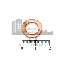 Шайба медная пламягасящая форсунки впрыска 9*15*2.0 мм