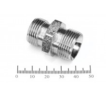 Штуцер для РВД переходной 24/27  М20х1.5 - М22х1.5