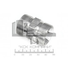 Штуцер для РВД соединительный 36/36  М30х1.5 - М30х1.5 грань S30