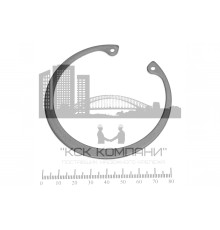 Стопорное кольцо внутреннее 78х2,0 ГОСТ 13943-86