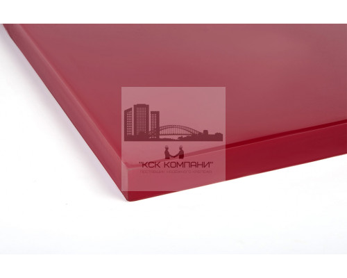 Полиуретан листовой 30 мм (500х500 мм, ~9.4 кг, красный) Россия