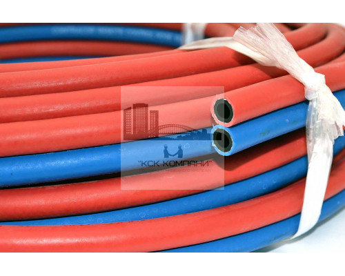 Рукав ДУ сдвоенный 6 мм, бухта 20 м Twin-Line