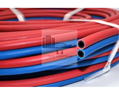 Рукав ДУ сдвоенный 6 мм, бухта 40 м Twin-Line