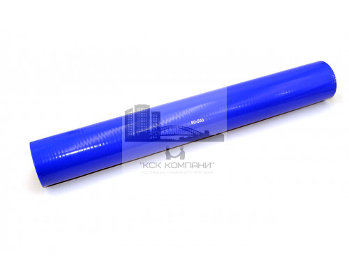 Патрубок силиконовый прямой Ф 60 мм L 500 мм