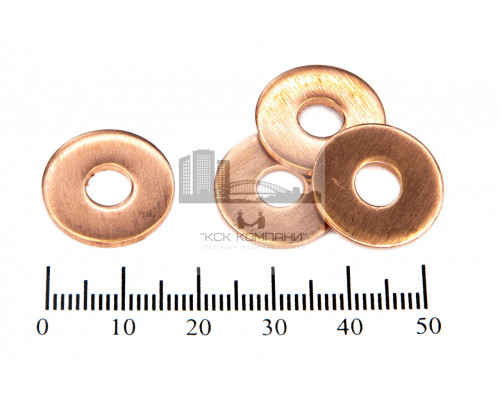 Шайба медная 6*18*1.5