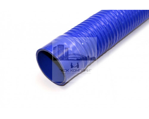 Патрубок силиконовый гофрированный Ф 80 мм L 600 мм