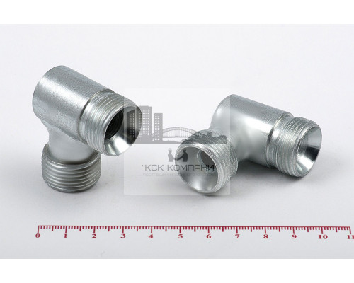 Штуцер для РВД угловой 27/27 М 22х1.5 - 22х1.5