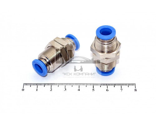 Фитинг пневматический цанговый прямой PMM 8