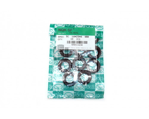 Сальник (манжета армированная) TC 14х23х6 NBR70