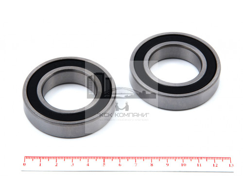 Подшипник 6007 2RS (180107) 35*62*14мм