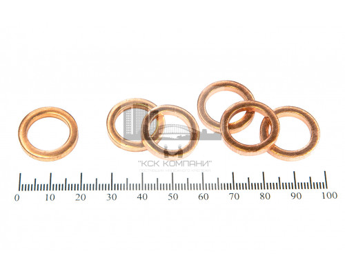 Шайба медная 14*20*3.0