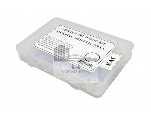Набор колец тефлоновых уплотнительных O-Ring TEFLON55 325шт