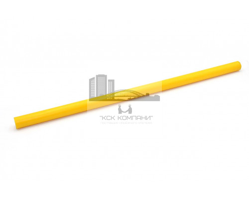 Полиуретан стержень Ф 20 мм ШОР А95 Китай (500 мм, 0.25 кг, жёлтый)