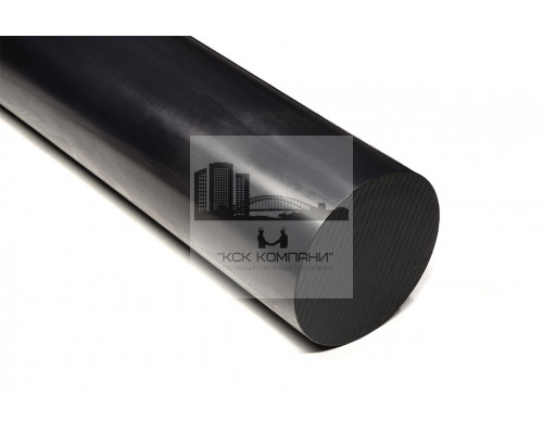 Капролон графитонаполненный стержень Ф 150 мм ПА-6 МГ (~1000 мм, ~22,0 кг) Премиум Китай