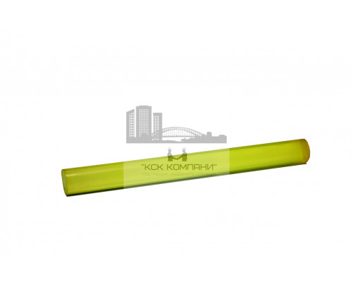 Полиуретан стержень Ф 50 мм ШОР А83 Китай (500 мм, 1.2 кг, жёлтый)