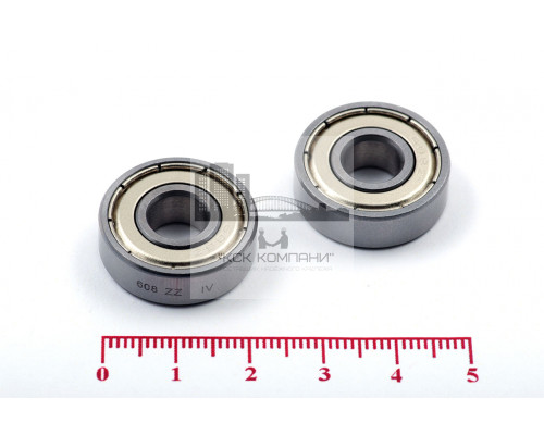 Подшипник 608 ZZ (6-80018 C17) 8*22*7мм ГПЗ/СПЗ-4