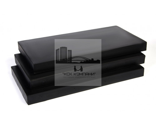 Техпластина резиновая на отвал (скребок) 500х250х40 мм