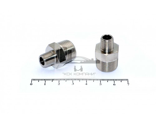 Ниппель переходной с наружной резьбой JWG 01 (R1/8) - 03 (R3/8)