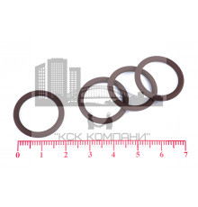 Кольцо 017-021-25-2-6 (016.5-2.5) фторкаучук FKM75 ГОСТ 9833-73