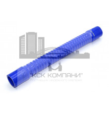 Патрубок силиконовый гофрированный усиленный Ф 35 мм L 400 мм
