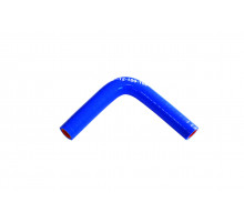 Патрубок силиконовый угловой Ф 12 мм L 100х100 мм, 90 град.