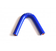 Патрубок силиконовый угловой Ф 16 мм L 150х150 мм, 45 град.