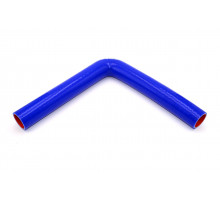 Патрубок силиконовый угловой Ф 38 мм L 300х300 мм, 90 град.