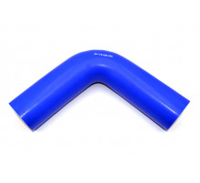 Патрубок силиконовый угловой Ф 75 мм L 250х250 мм, 90 град.