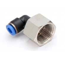 Пневмофитинг цанговый L-образный с внутренней резьбой PLF 6-М20х1.5