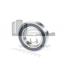 Подшипник 6009 2RS (6-180109 С17) 45*75*16мм ГПЗ/СПЗ-4