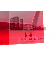 Полиуретан листовой 40 мм (500х500 мм, ~12.5 кг, красный) Россия