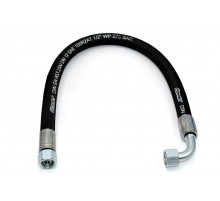 Рукав РВД 12-2SN S24 DK (М20х1.5) 27.5МПа 0650 0-90