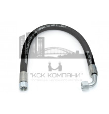 Рукав РВД 12-2SN S24 DK (М20х1.5) 27.5МПа 0650 0-90