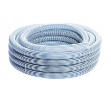 Шланг спиральный НВС Ф 63 мм из ПВХ серия 700N белый (бухта 30 м)