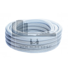 Шланг спиральный НВС Ф 63 мм из ПВХ серия 700N белый (бухта 30 м)