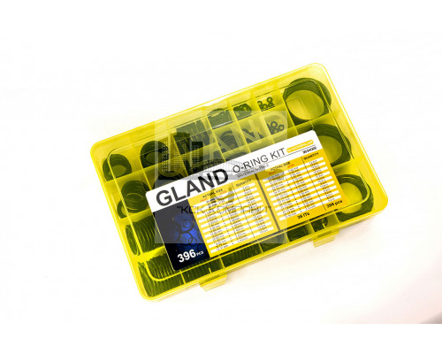 Набор колец резиновых уплотнительных O-Ring NBR90 CATERPILLAR 396шт