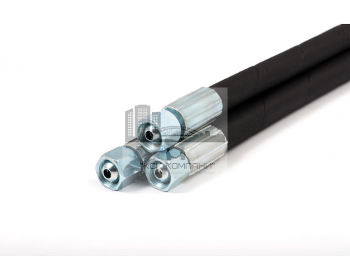 Рукав РВД 08-2SN S19 DK (М16х1.5) 35МПа 0450