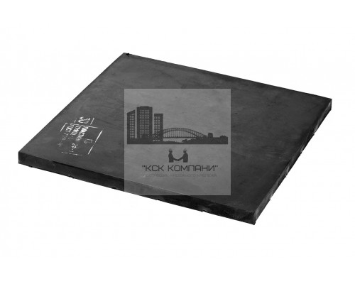 Техпластина 30 мм ТМКЩ-C 2Ф (520х520 мм, 13.1 кг) ГОСТ 7338-90