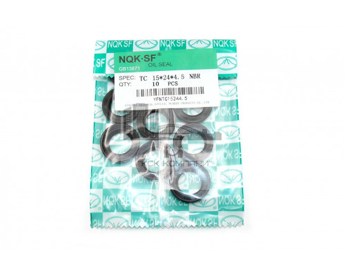 Сальник (манжета армированная) TC 15х24х4.5 NBR70