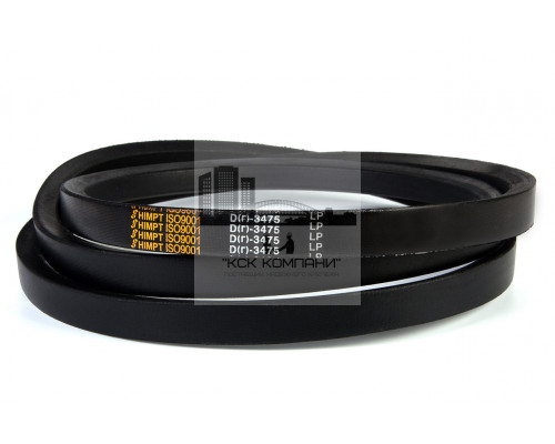 Ремень клиновой D(Г)-3475 Lp / 3400 Li ГОСТ 1284-89