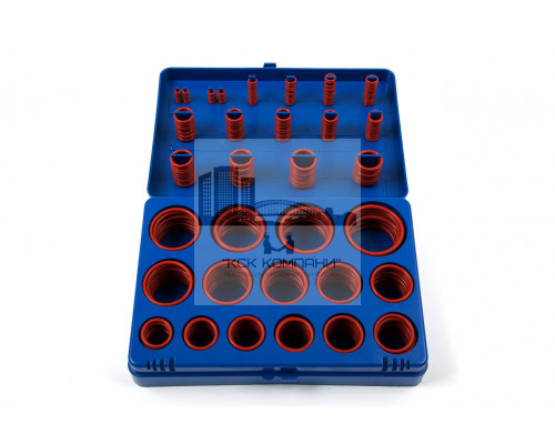 Набор колец силиконовых уплотнительных O-Ring SILICON70 Метр.(№2) 386шт